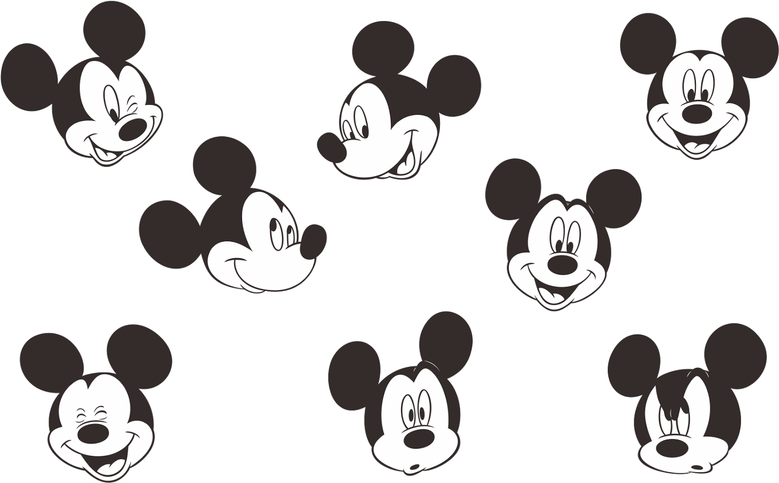 Mickey_ Mouse_ Expressions_ Pattern