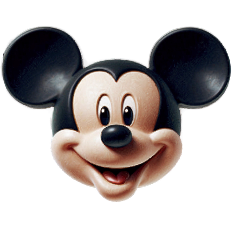 Mickey Mouse Face Closeup Png Bwb60