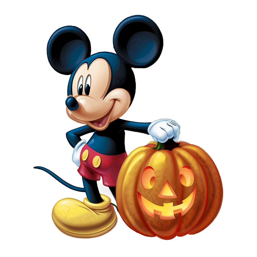 Mickey Mouse Halloween Celebration Png Iqe28