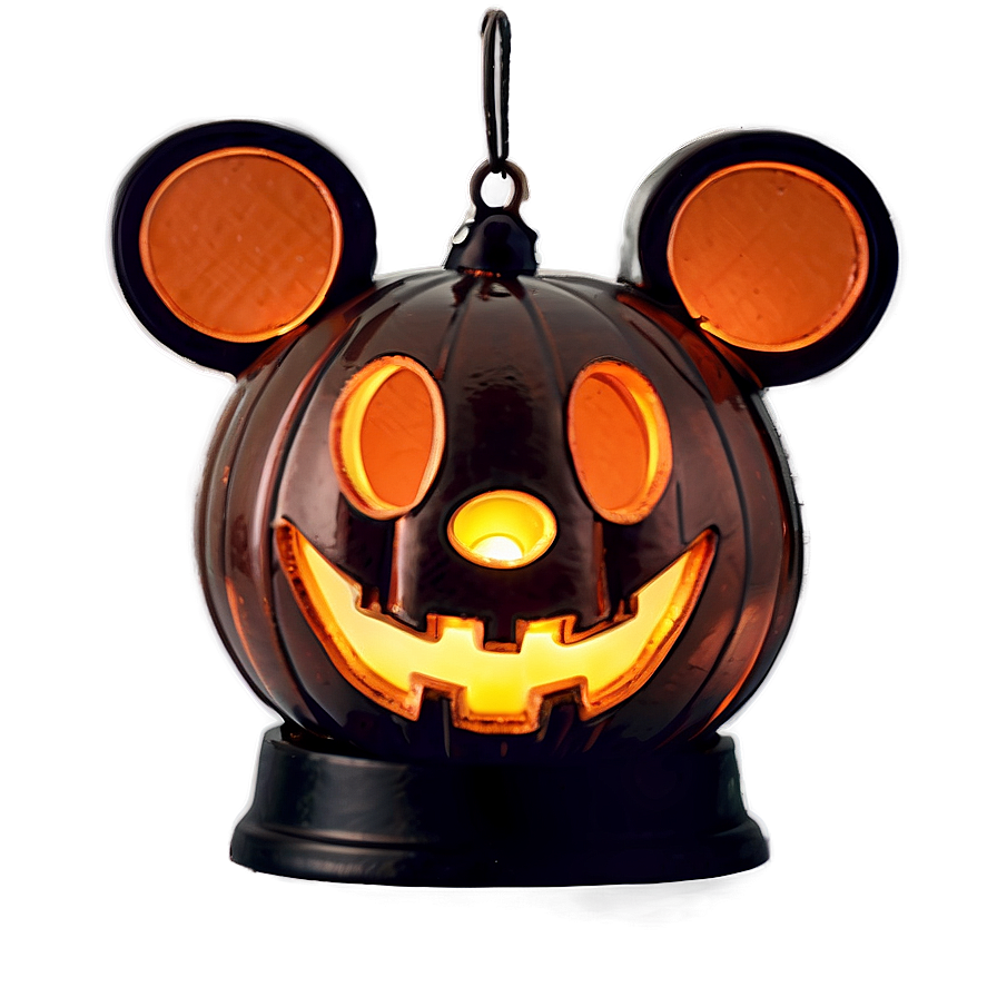 Mickey Mouse Halloween Lantern Png Rhs30