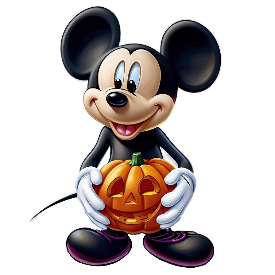 Mickey Mouse Halloween Spell Png Jpq