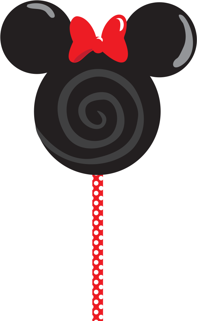 Mickey Mouse Lollipop Design