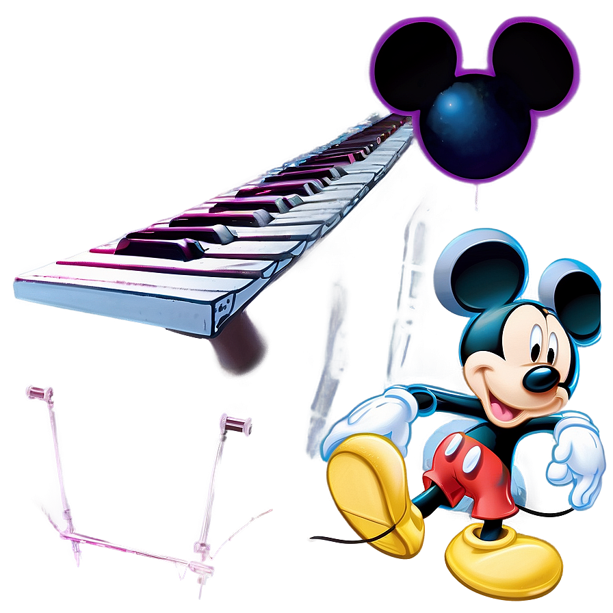 Mickey Mouse Music Band Png 06292024