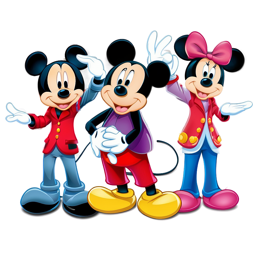 Mickey Mouse Music Band Png 38