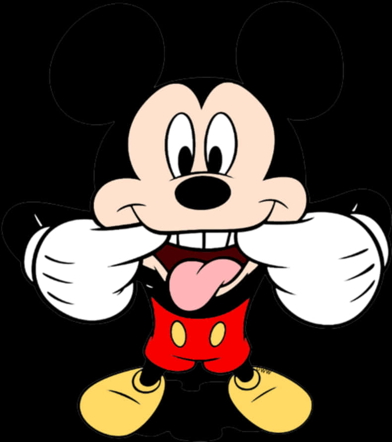 Mickey_ Mouse_ Playful_ Pose