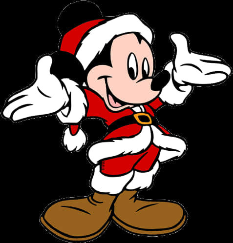 Mickey Mouse Santa Costume