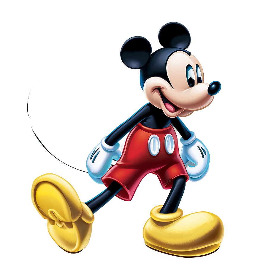 Mickey Mouse Side View Png Cre71