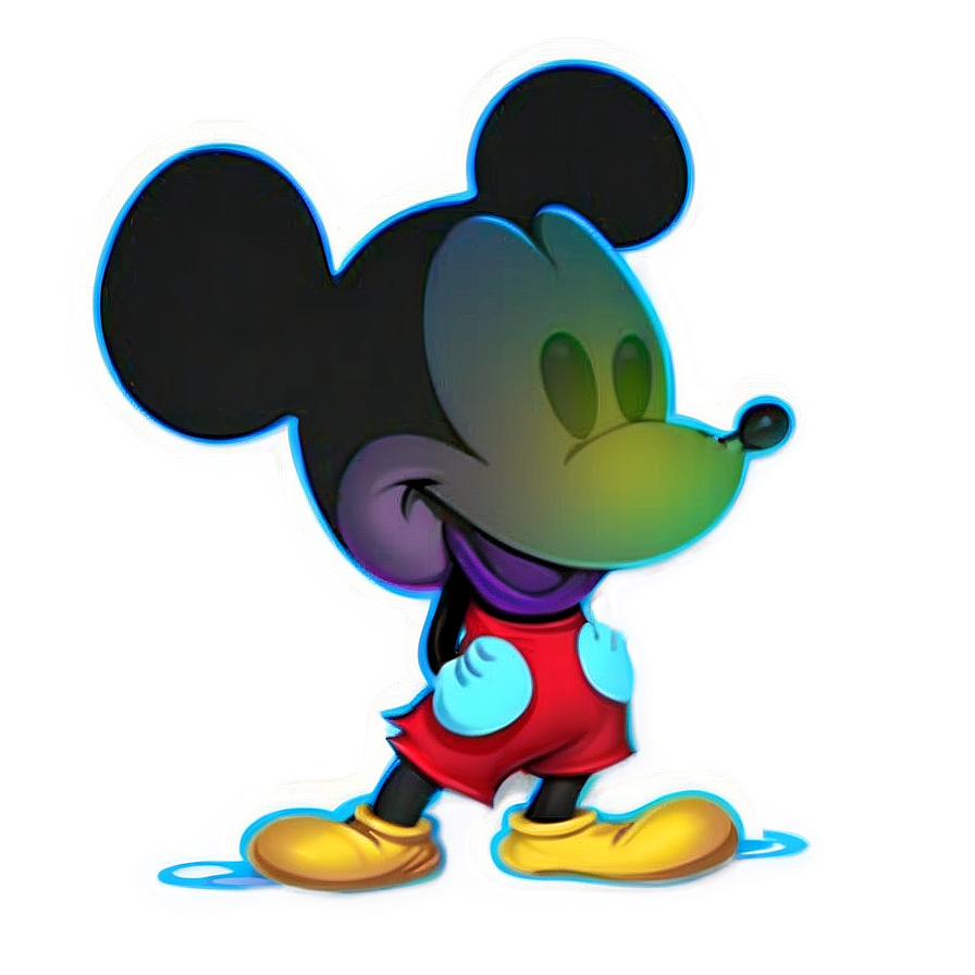 Mickey Mouse Silhouette Png Kne