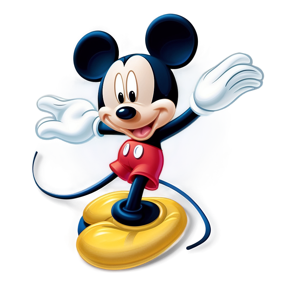 Mickey Mouse Sports Action Png 06292024