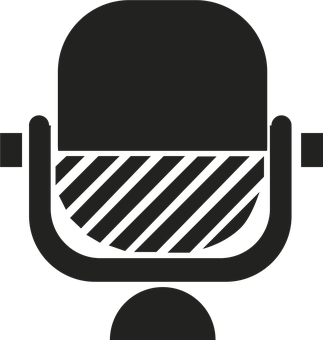 Microphone Icon Simple Design