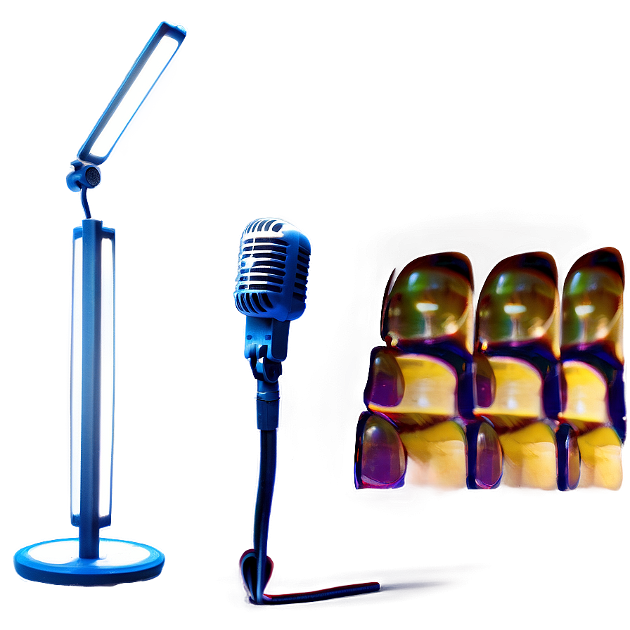 Microphone In Spotlight Png 53