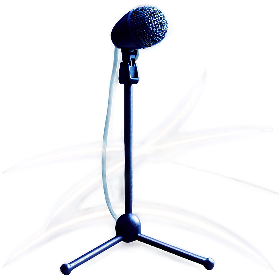 Microphone On Stand Png 6