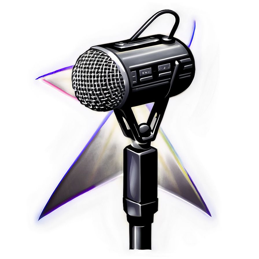 Microphone Silhouette Png 42