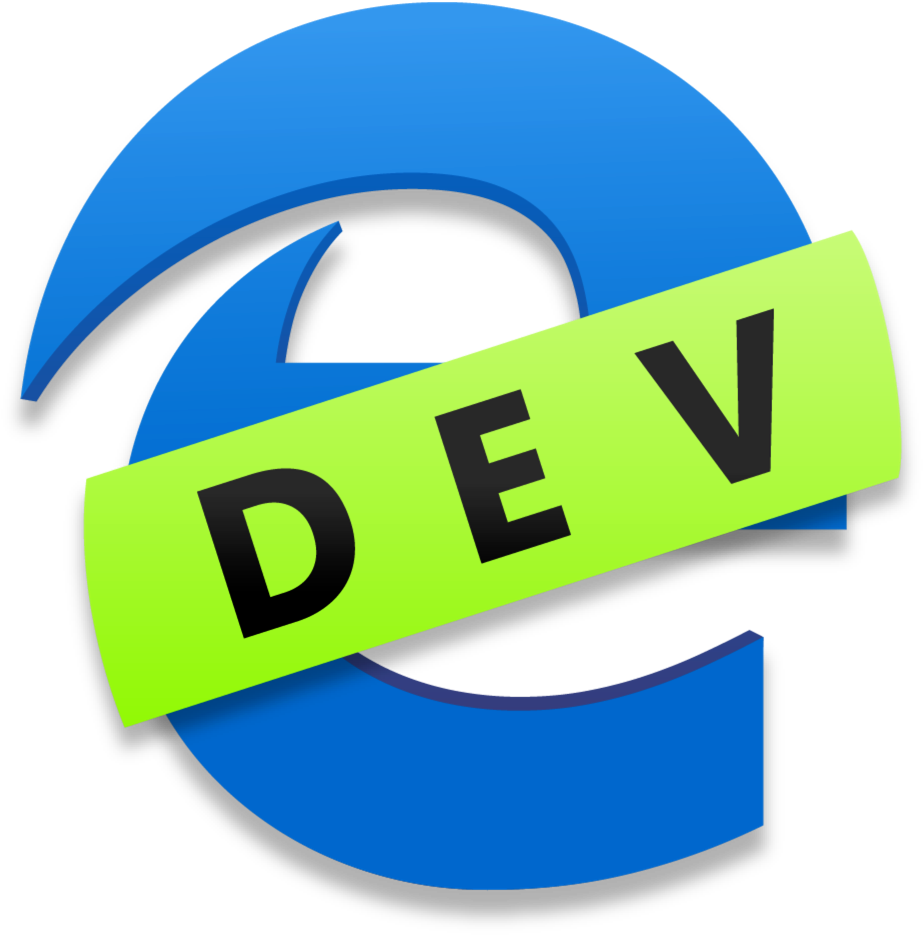 Microsoft Edge Dev Logo