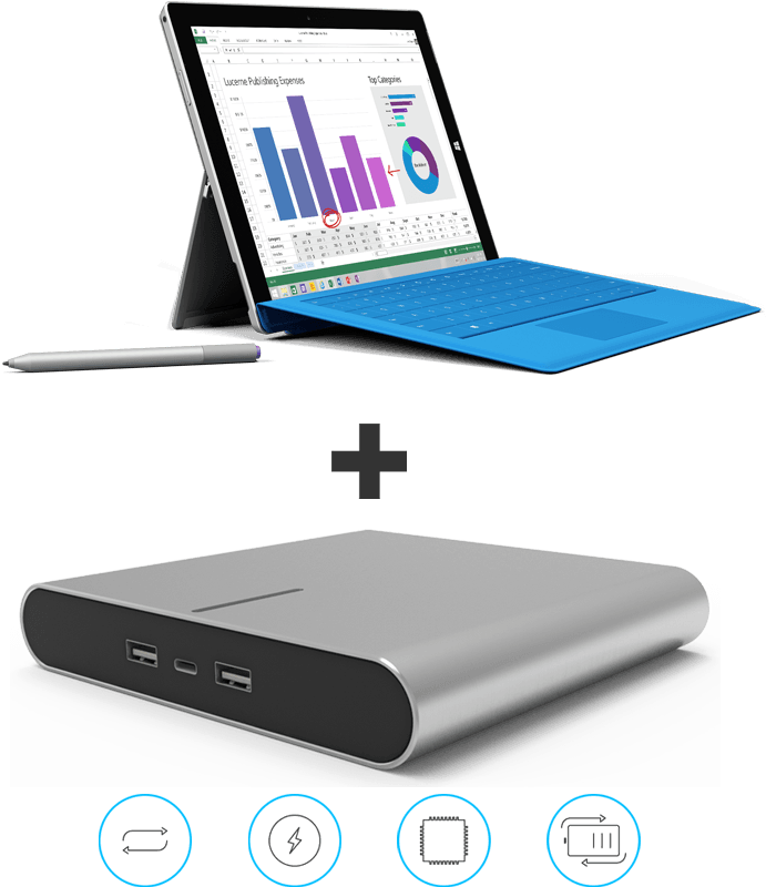 Microsoft Surface Proand Portable Battery Pack