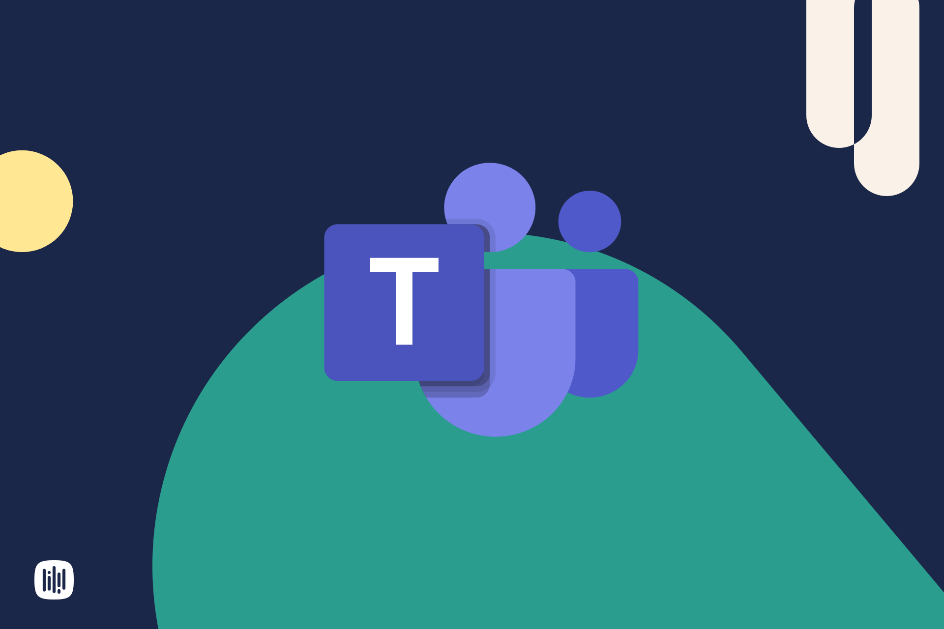 Microsoft Teams Abstract Illustration