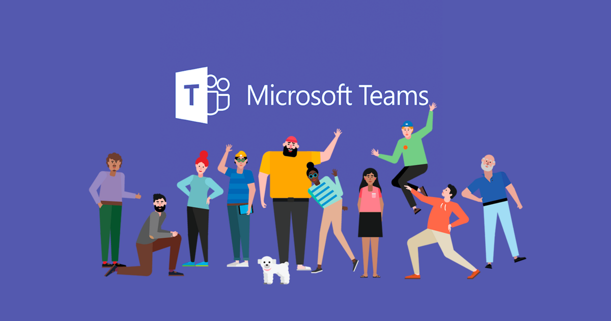 Microsoft Teams Diverse Team Celebration