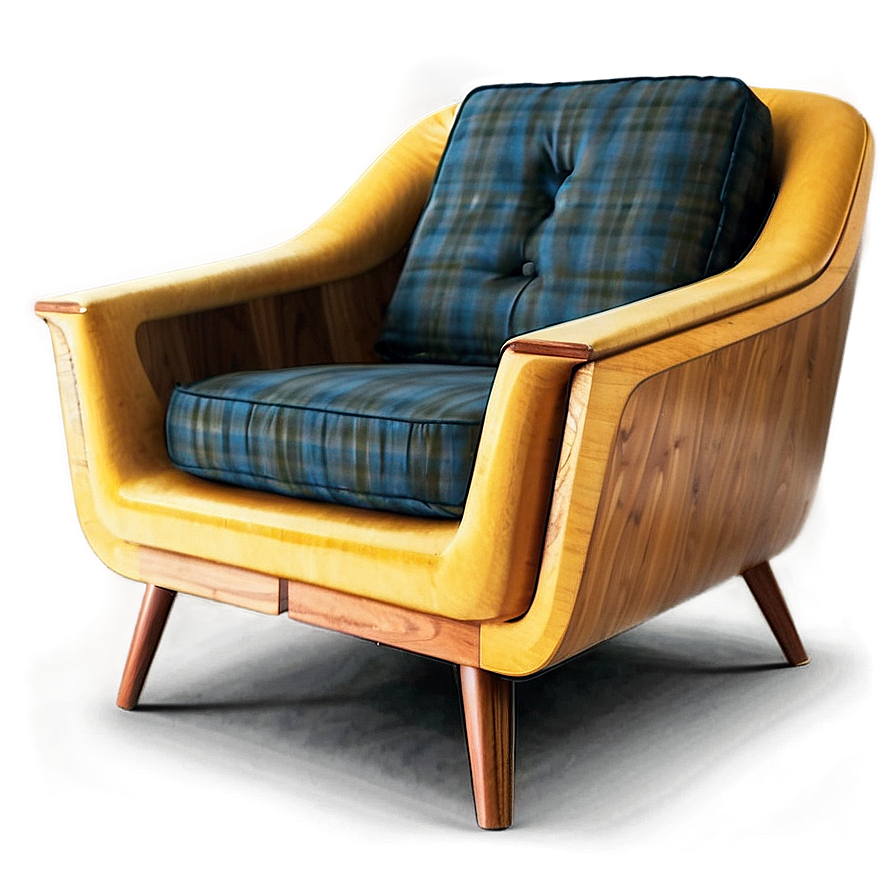 Mid-century Modern Armchair Png 86