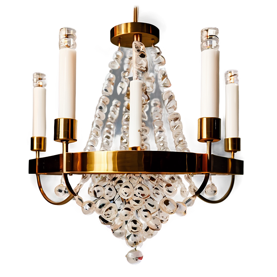 Mid-century Modern Chandelier Png 06282024