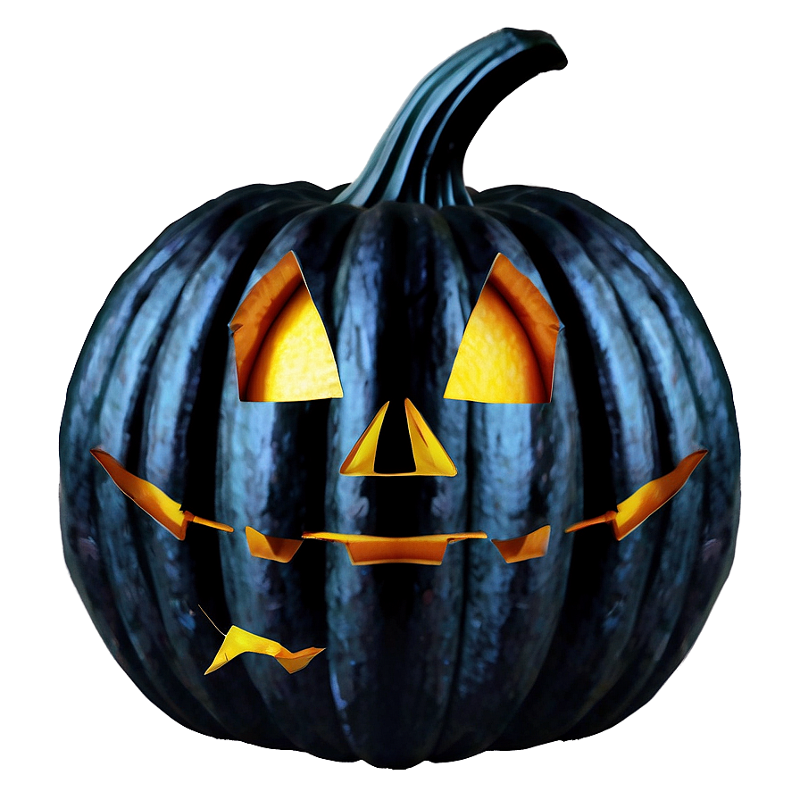 Midnight Black Pumpkin Png 06282024