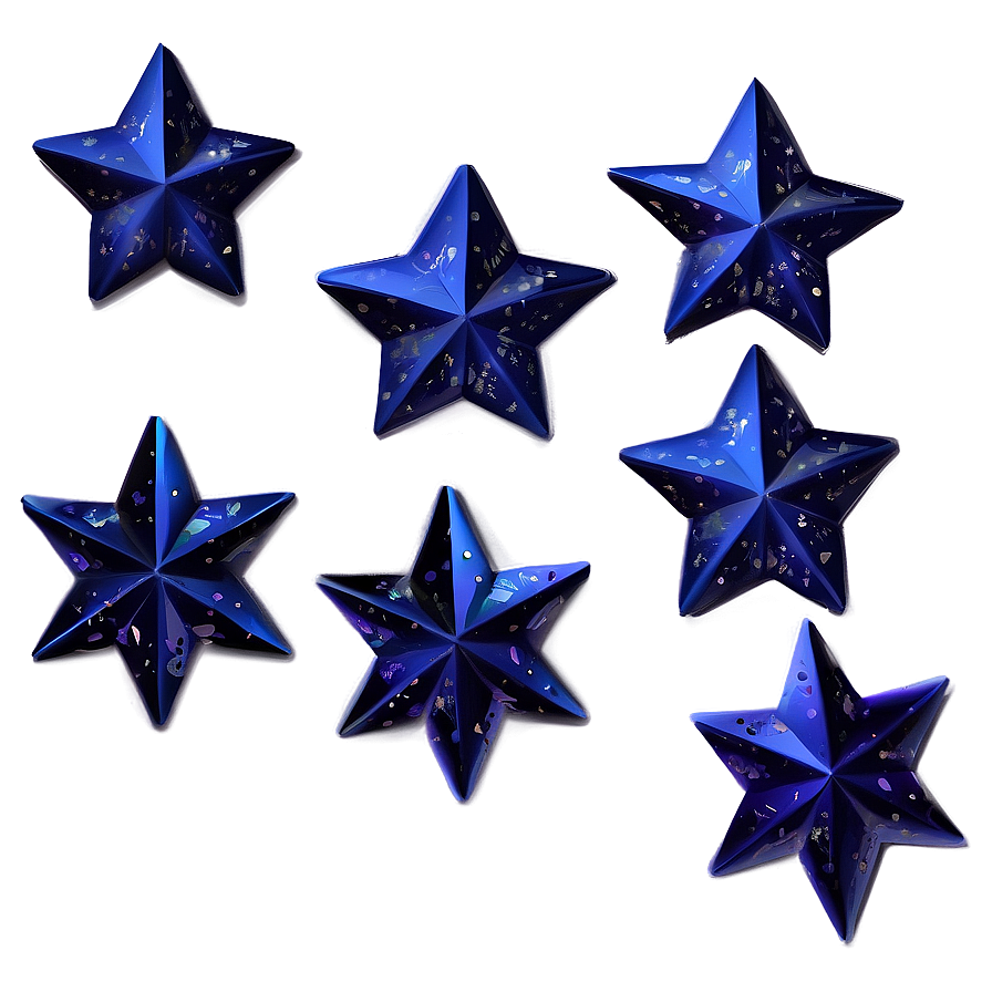 Midnight Blue Stars Png Fro74