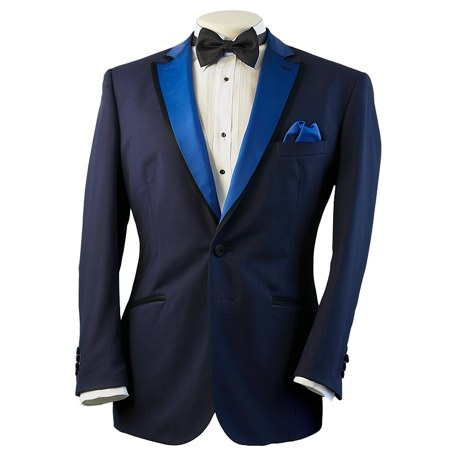 Midnight Blue Tuxedo Png 05242024