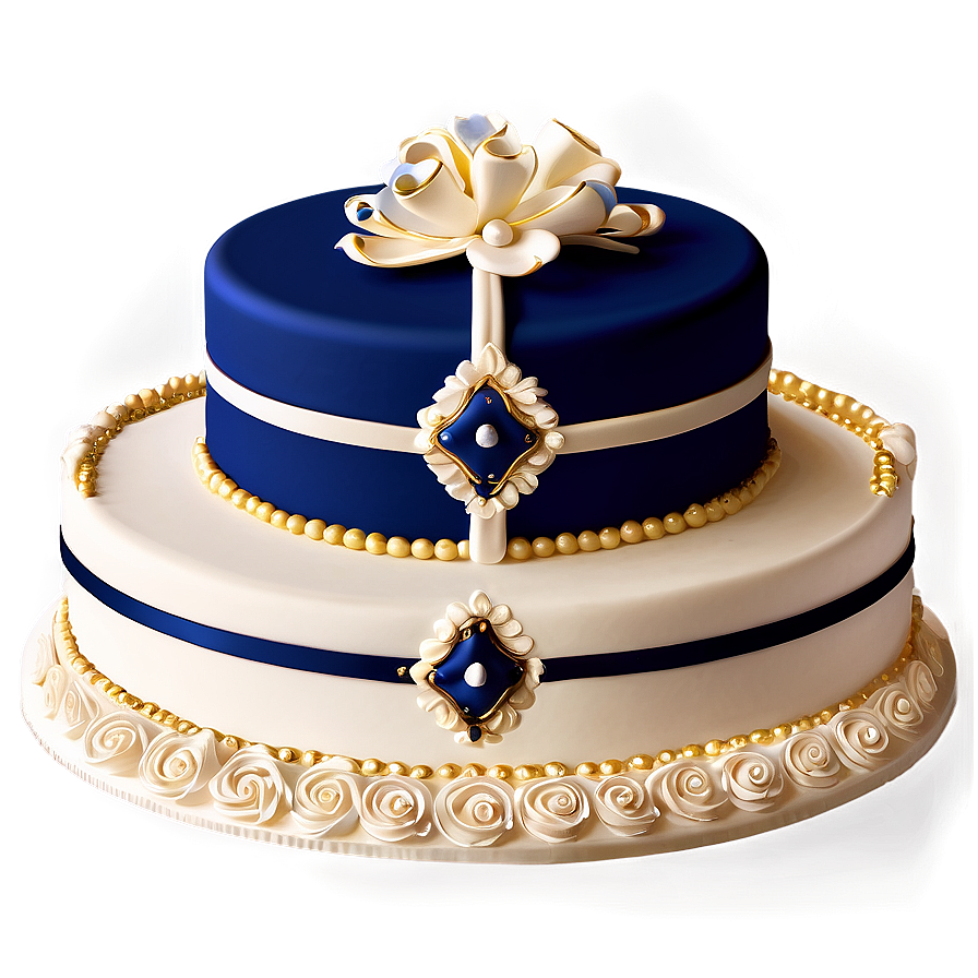 Midnight Blue Wedding Cake Png Xfp