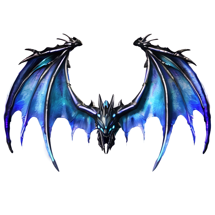 Midnight Dragon Wings Png 06122024