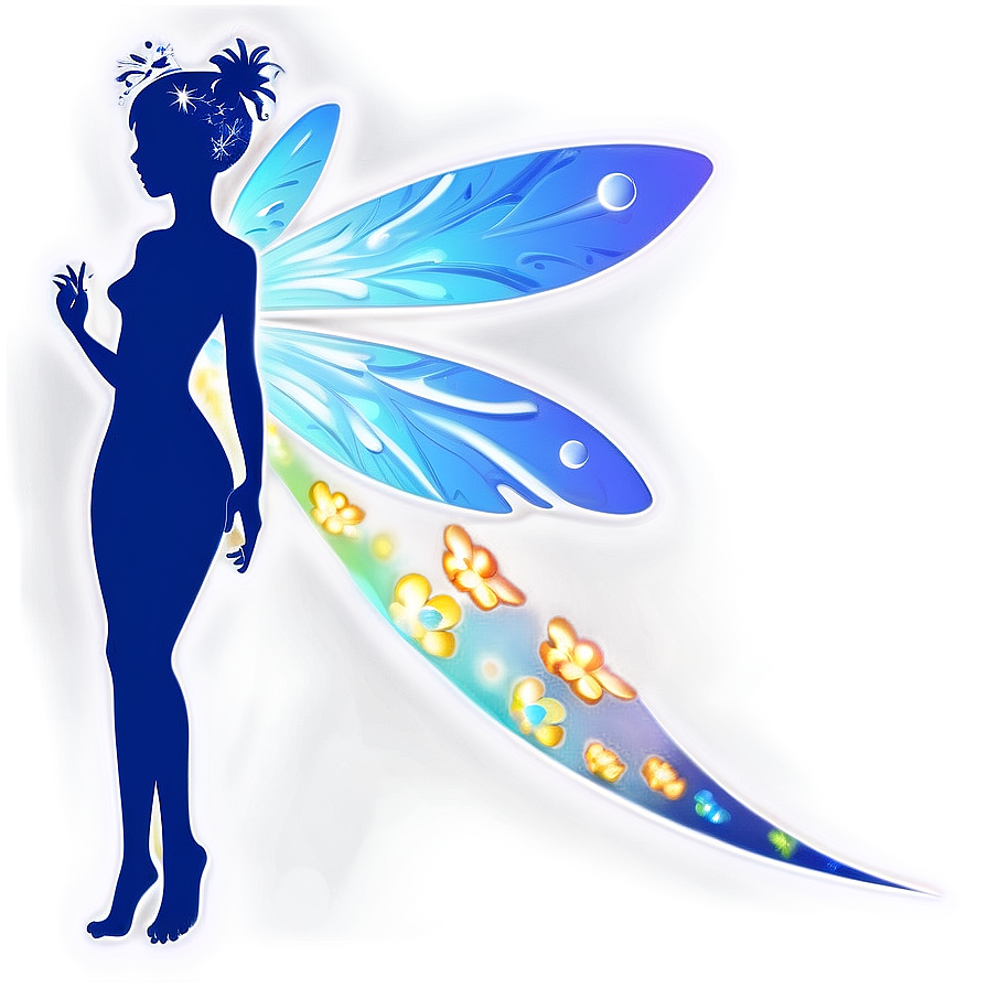 Midnight Fairy Silhouette Png Pmt46