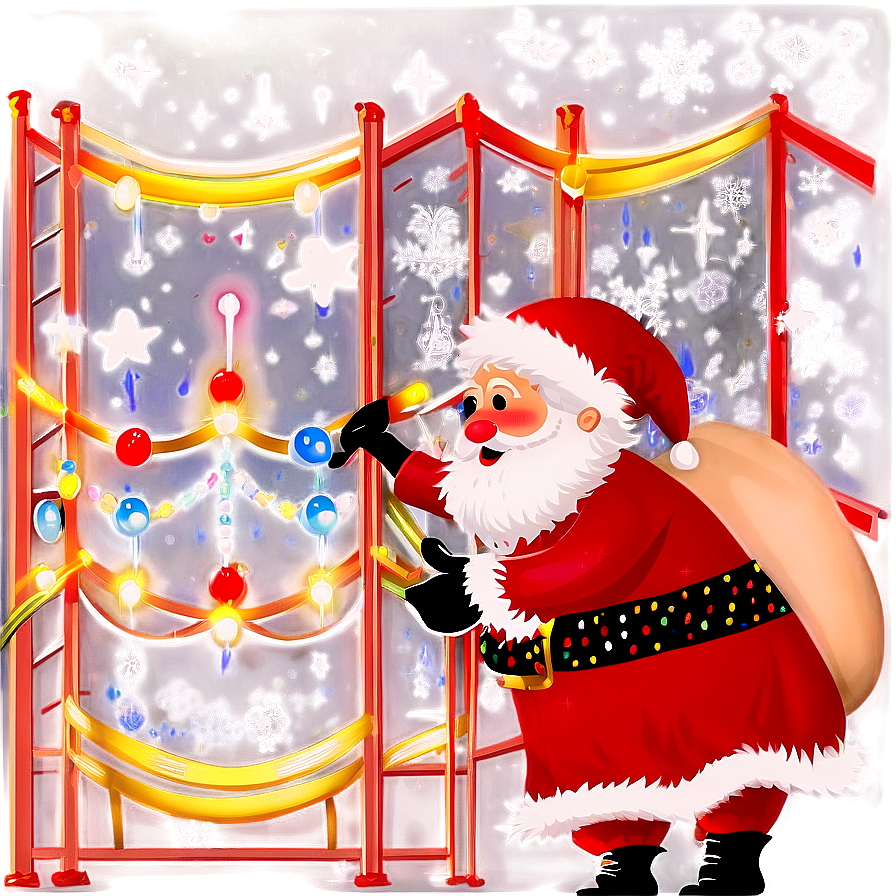 Midnight Santa Claus Png 06252024