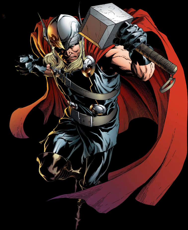 Mighty Thor With Mjolnir