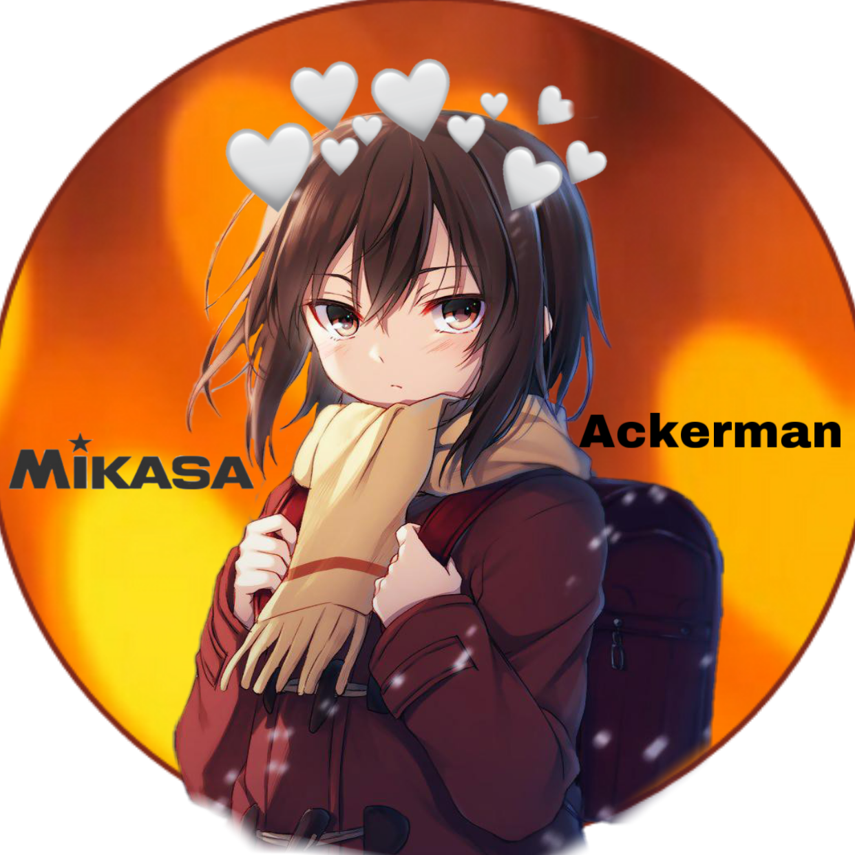 Mikasa Ackerman Anime Portrait