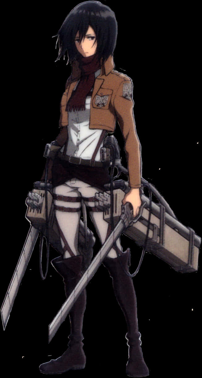 Mikasa Ackerman Attackon Titan Character