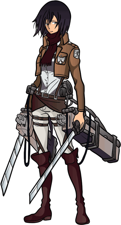 Mikasa Ackerman Attackon Titan Character