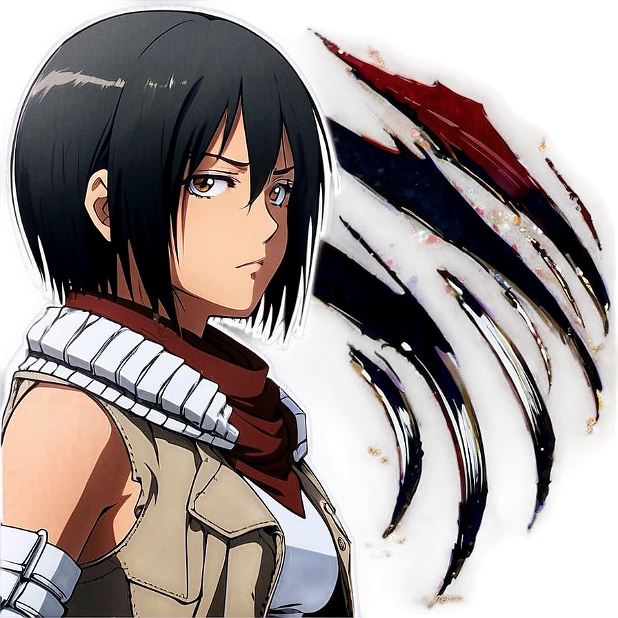 Mikasa Ackerman Full Body Png Dmn37