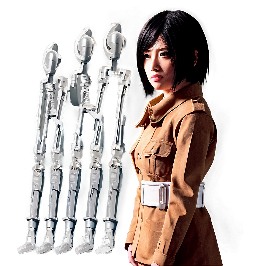 Mikasa Ackerman In Sunlight Png Coh46