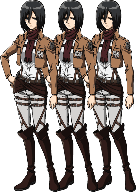 Mikasa Ackerman Scout Regiment Uniform