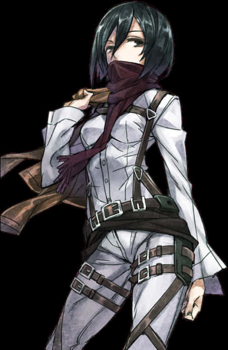 Mikasa Ackerman Scout Regiment Uniform