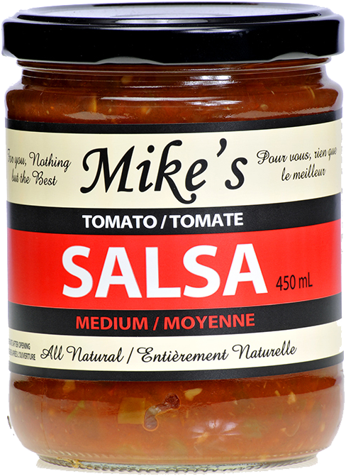 Mikes Medium Tomato Salsa Jar450ml