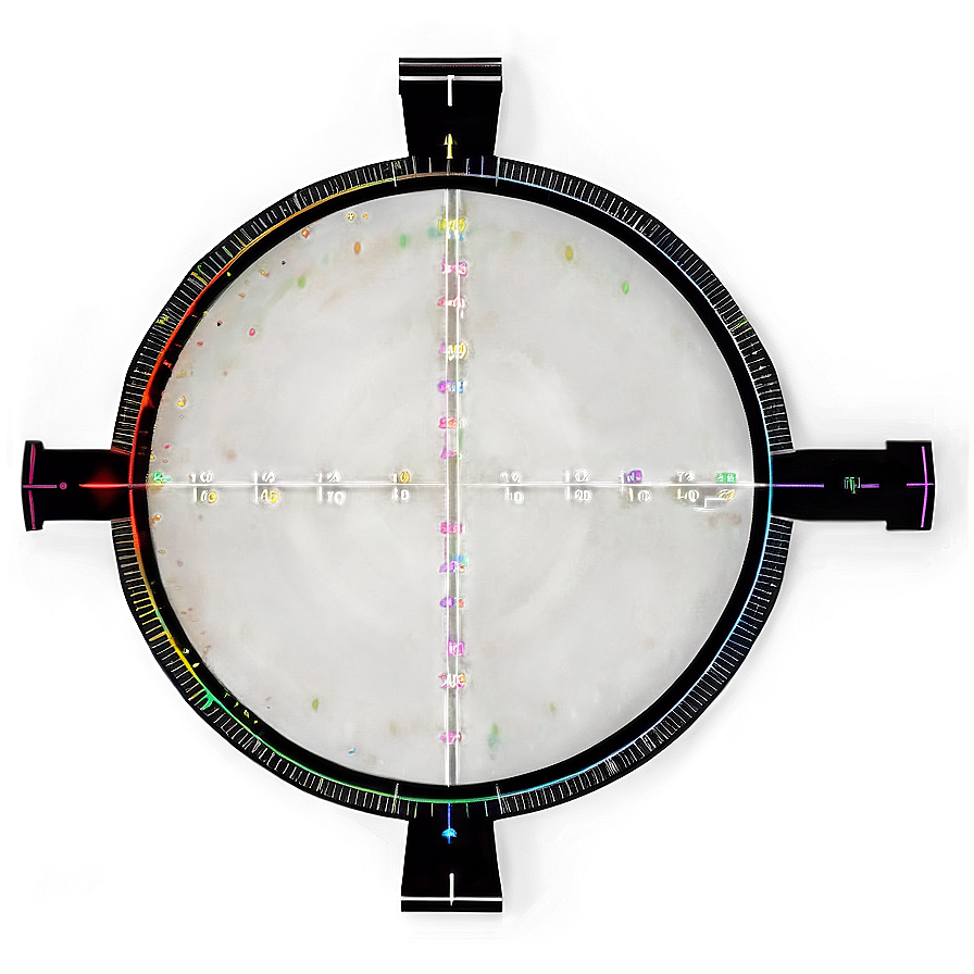 Mil-dot Reticle Scope Png 50