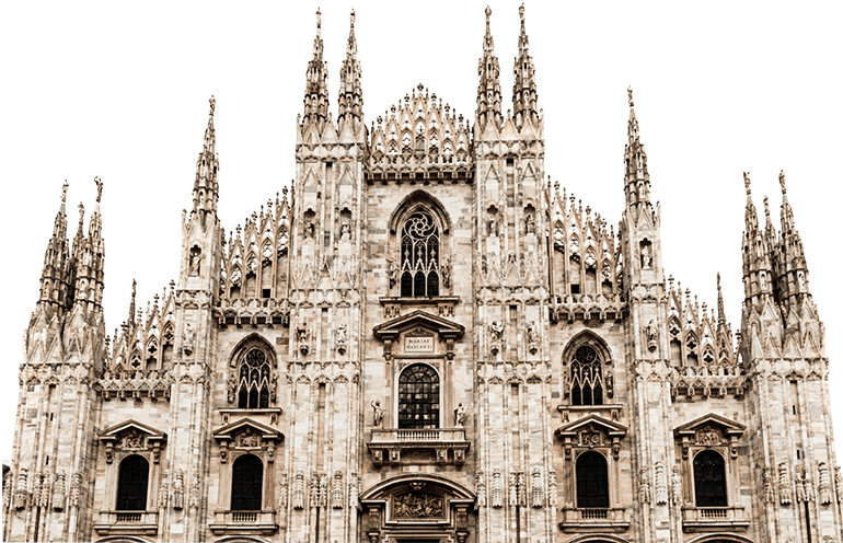 Milan Cathedral Duomo Di Milano Facade