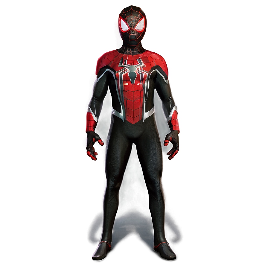 Miles Morales New Suit Png Xhc81