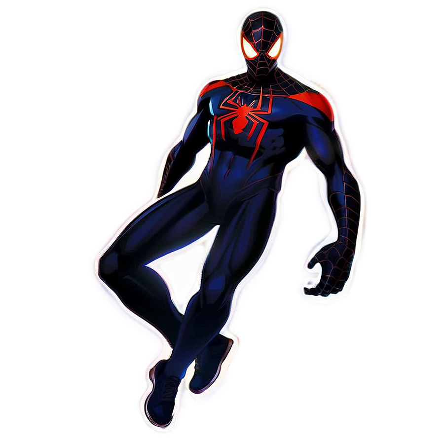 Miles Morales Silhouette Png 05032024