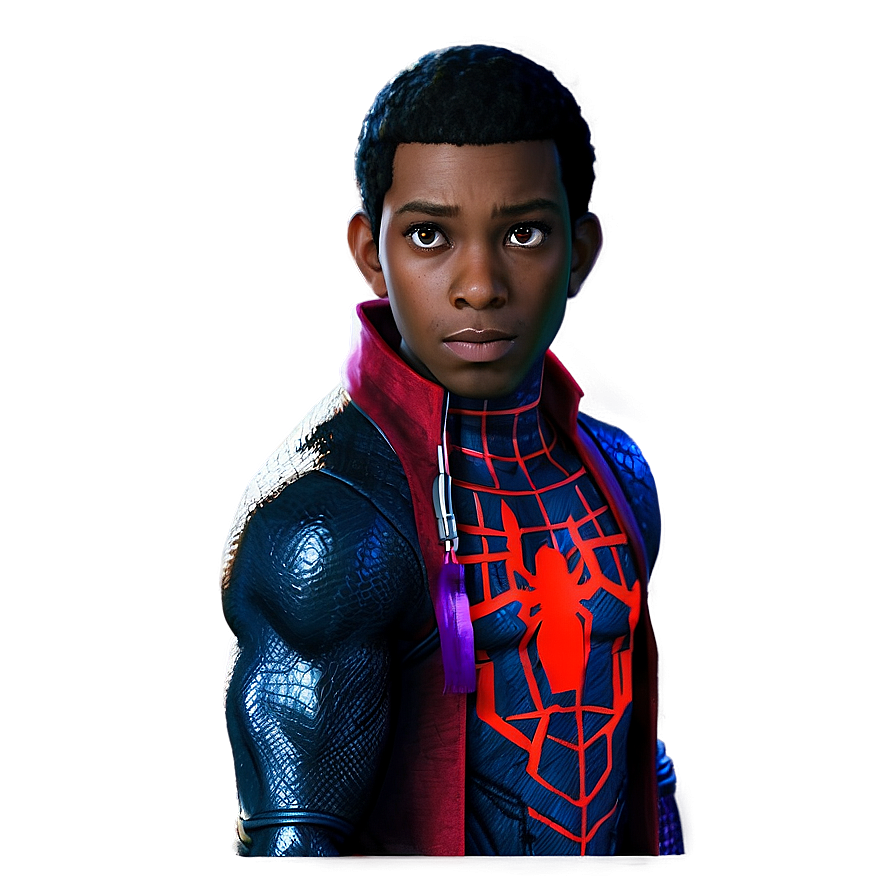 Miles Morales Transparent Background Png Nup