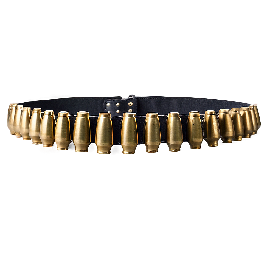 Military Bullet Belt Png 06272024