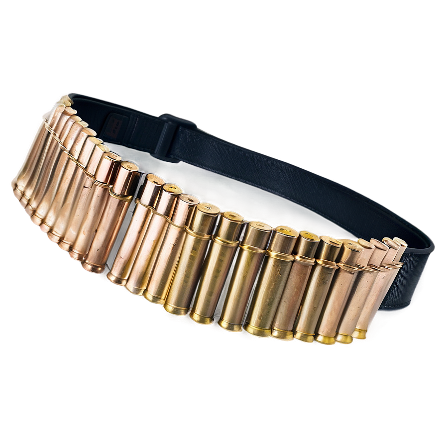 Military Bullet Belt Png 1