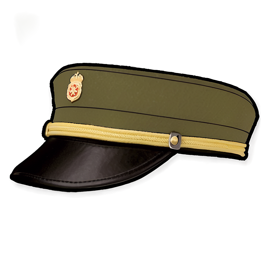 Military Dress Hat Png 06132024