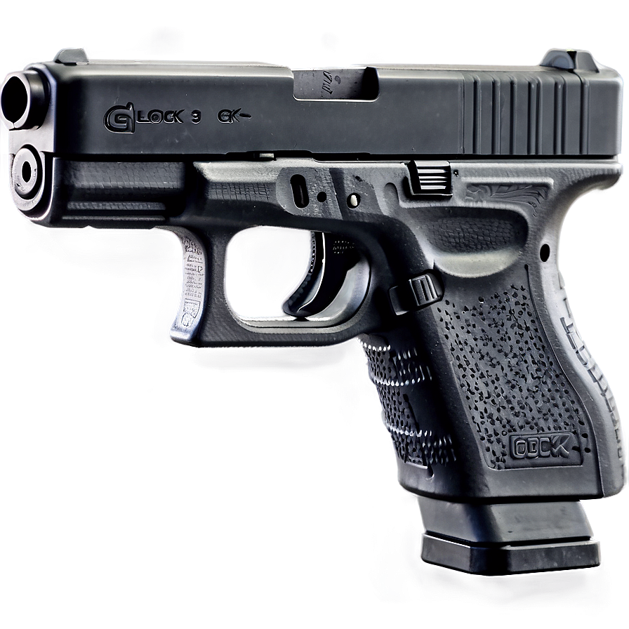 Military Grade Glock Firearm Png Khx13