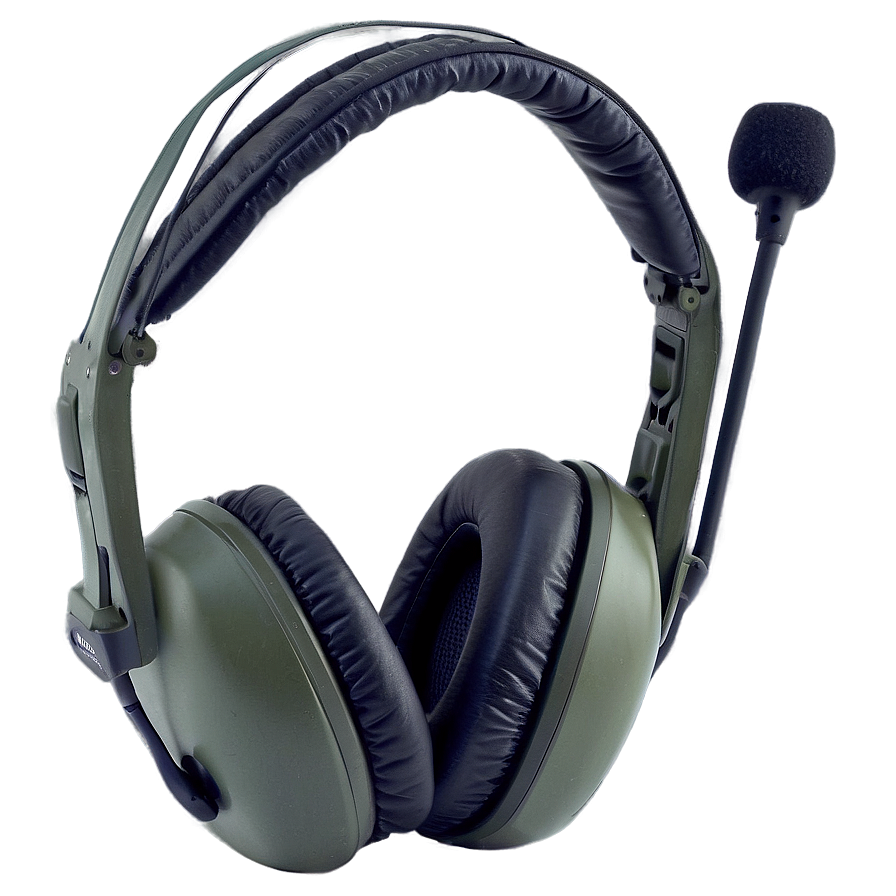 Military Grade Headset With Noise-cancelling Mic Png 06292024