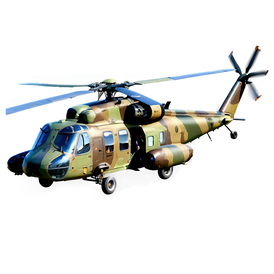 Military Helicopter Png Sqd74